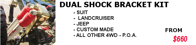 Products - Dual Shock Bracket Kit